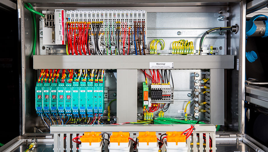 Cabinet Detail for Continuous Manufacturing Pilot Plant