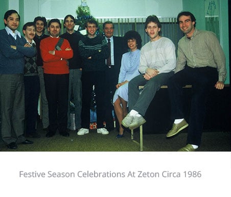 Festive Season Celebrations at Zeton Circa 1986