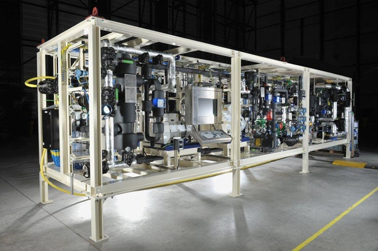 High Viscosity Polymer Blending Skid