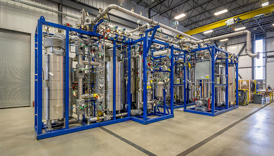 Nuclear Industry Gas Cleanup System