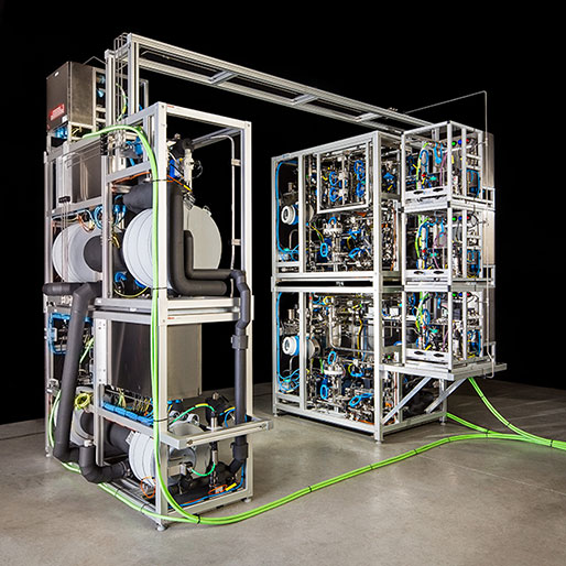 A Continuous Pharma Modular Plug-and-Produce Manufacturing Plant