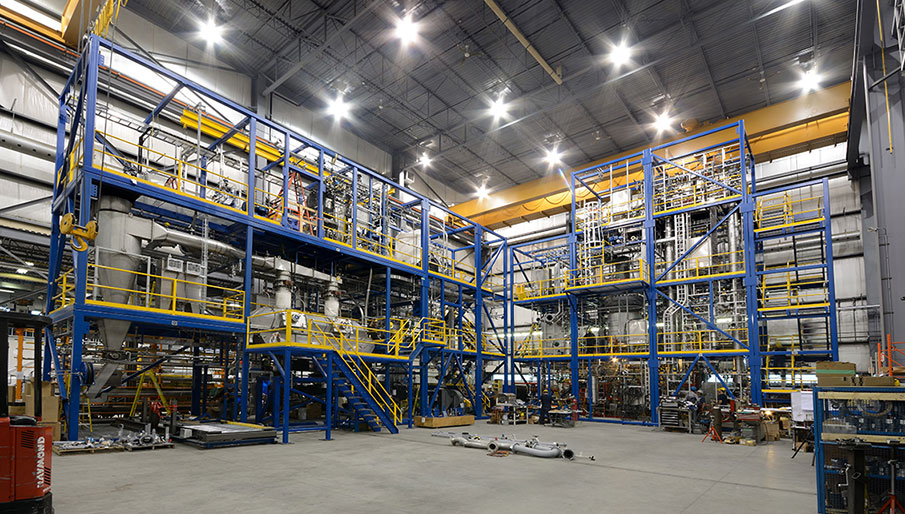 Polystyrene Semi-Works Plant