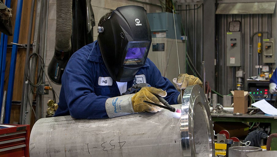 Fabrication Of High Pressure Reactor (Photo Courtesy Of Ryder Photography)