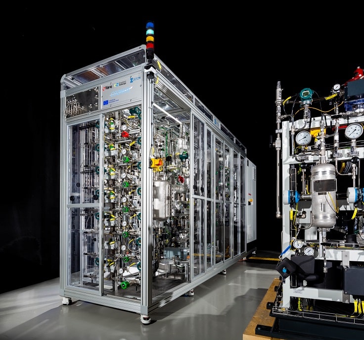 ZETON DELIVERS PILOT PLANT FOR EFFICIENT CONVERSION OF CO2 INTO VALUABLE CHEMICALS AND SYNTHETIC FUELS